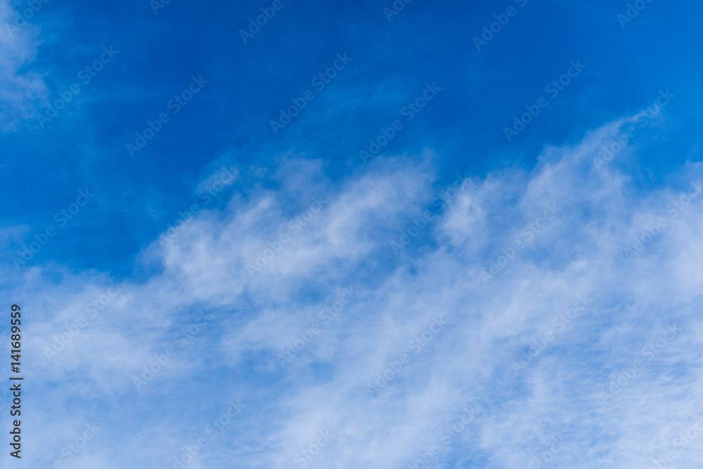 beautiful of blue sky with cloud.