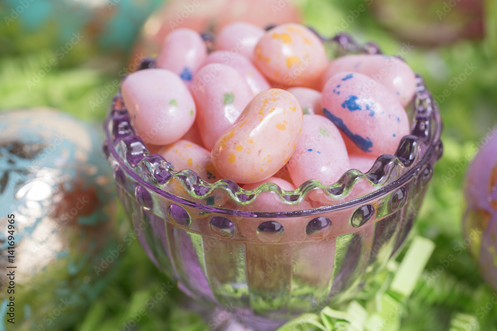 Easter Eggs and Jelly Beans Easter Eggs and Jelly Beans