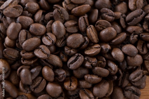 Close-up of coffee beans