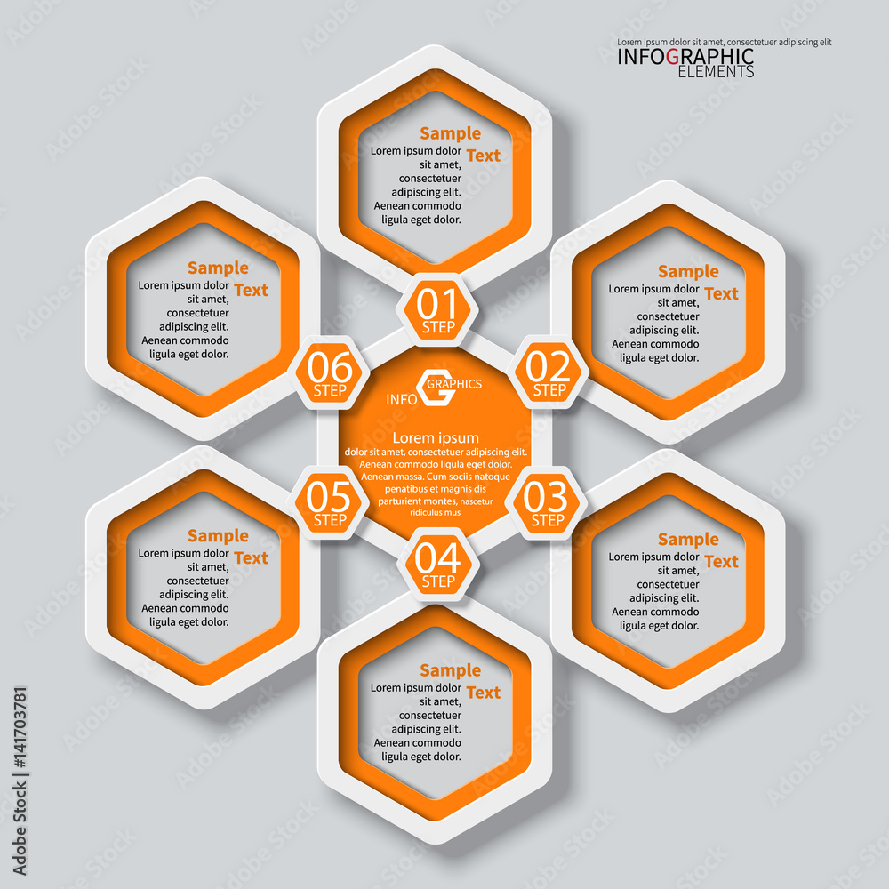 Abstract 3D Paper Infographics Abstract 3D Paper Infographics