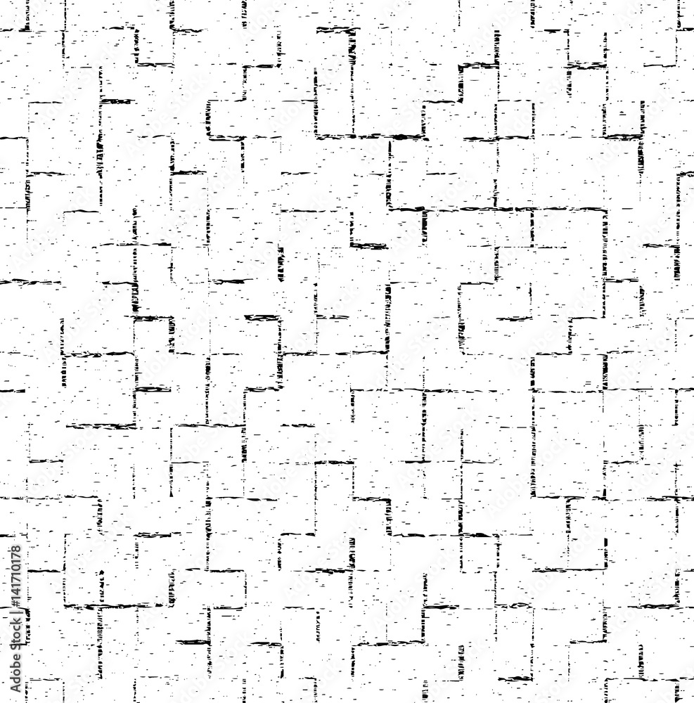 Black speckled grunge geometric pattern. Vector seamless Black speckled grunge geometric pattern. Vector seamless