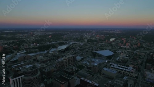 Wallpaper Mural Aerial Minnesota Minneapolis September 2016 4K Torontodigital.ca