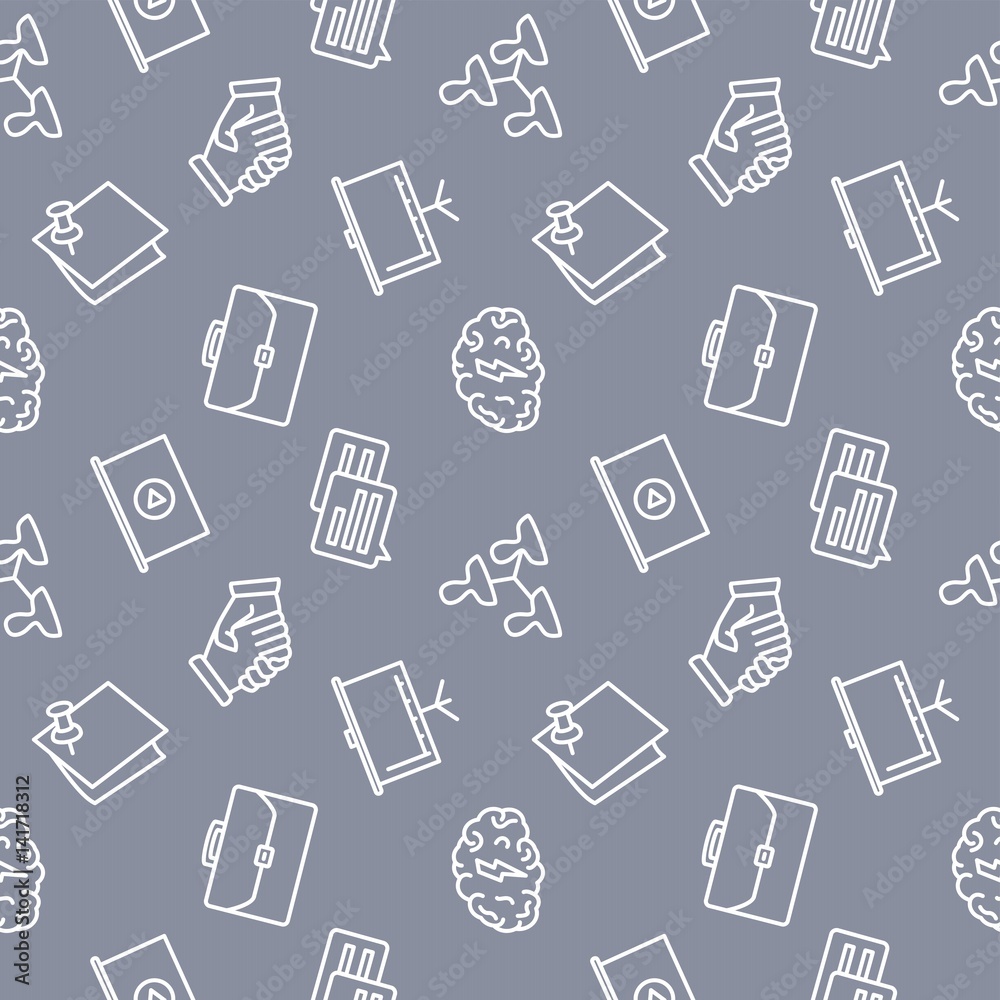 Meeting seamless pattern Meeting seamless pattern