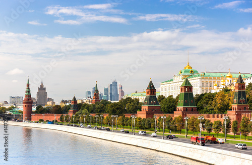 River view of the Moscow Kremlin