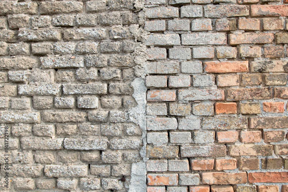 Brick wall as background Brick wall as background
