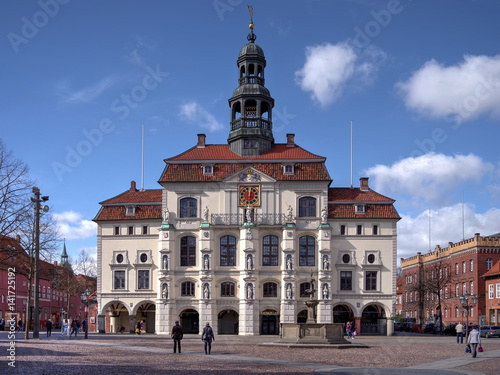 Rathaus Lüneburg axonometrisch