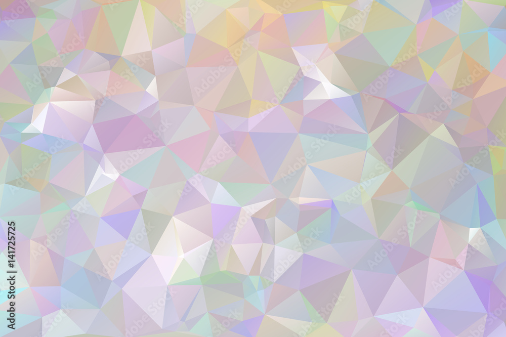 Abstract light polygonal background. Pastel colors Abstract light polygonal background. Pastel colors