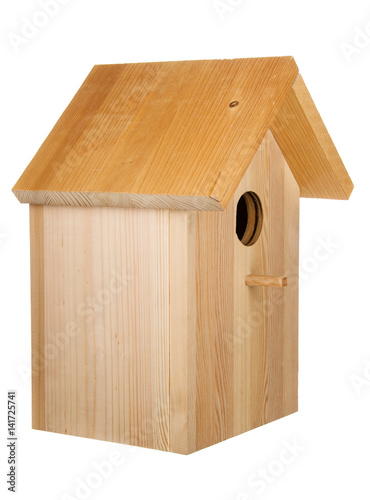 Billede på lærred Little wood birdhouse
