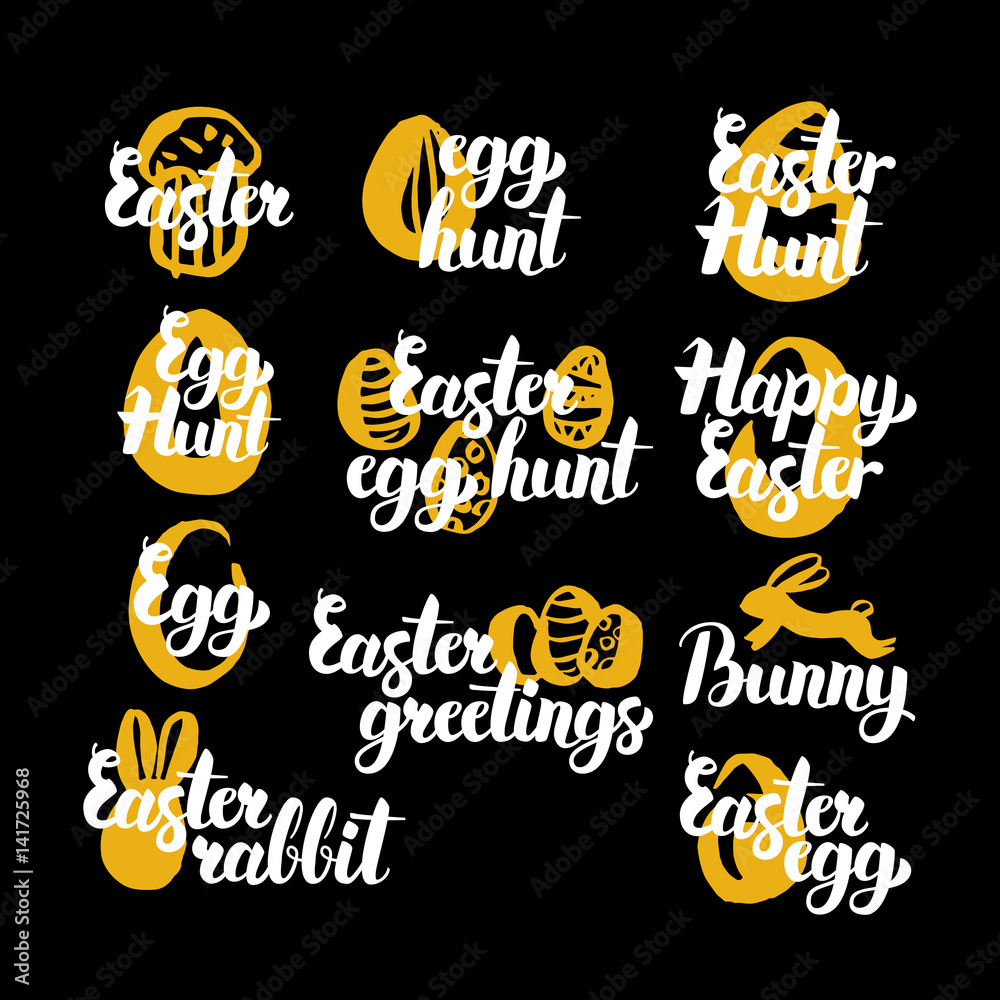 Easter Greetings Hand Drawn Quotes Easter Greetings Hand Drawn Quotes