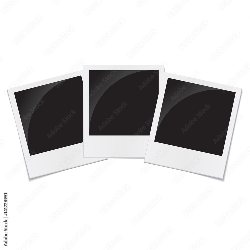 Instant photo icon. Instant photo icon.