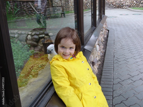 Fotografie happy, kid, girl, baby, fun, little, child, adorable, beautiful, portrait, on