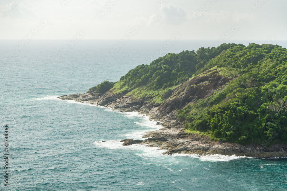 Views of the island at Phuket province, Thailand.