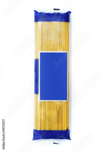 Obraz na płótnie Pasta in the package w salonie