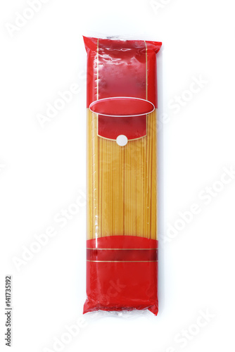 Obraz na płótnie Pasta in the package w salonie