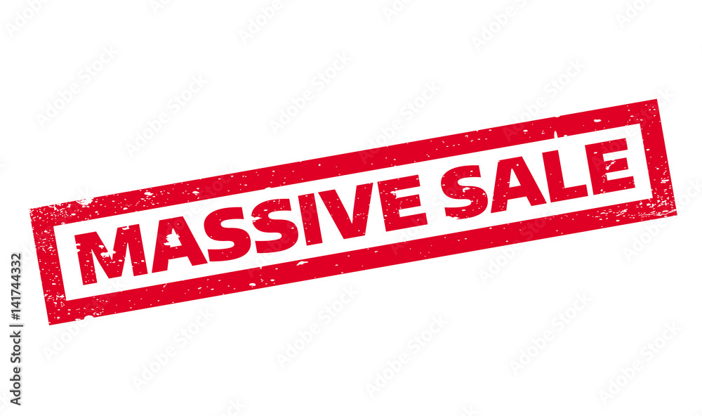 Massive Sale rubber stamp. Grunge design with dust scratches. Effects can be easily removed for a clean, crisp look. Color is easily changed. Massive Sale rubber stamp. Grunge design with dust scratches. Effects can be easily removed for a clean, crisp look. Color is easily changed.