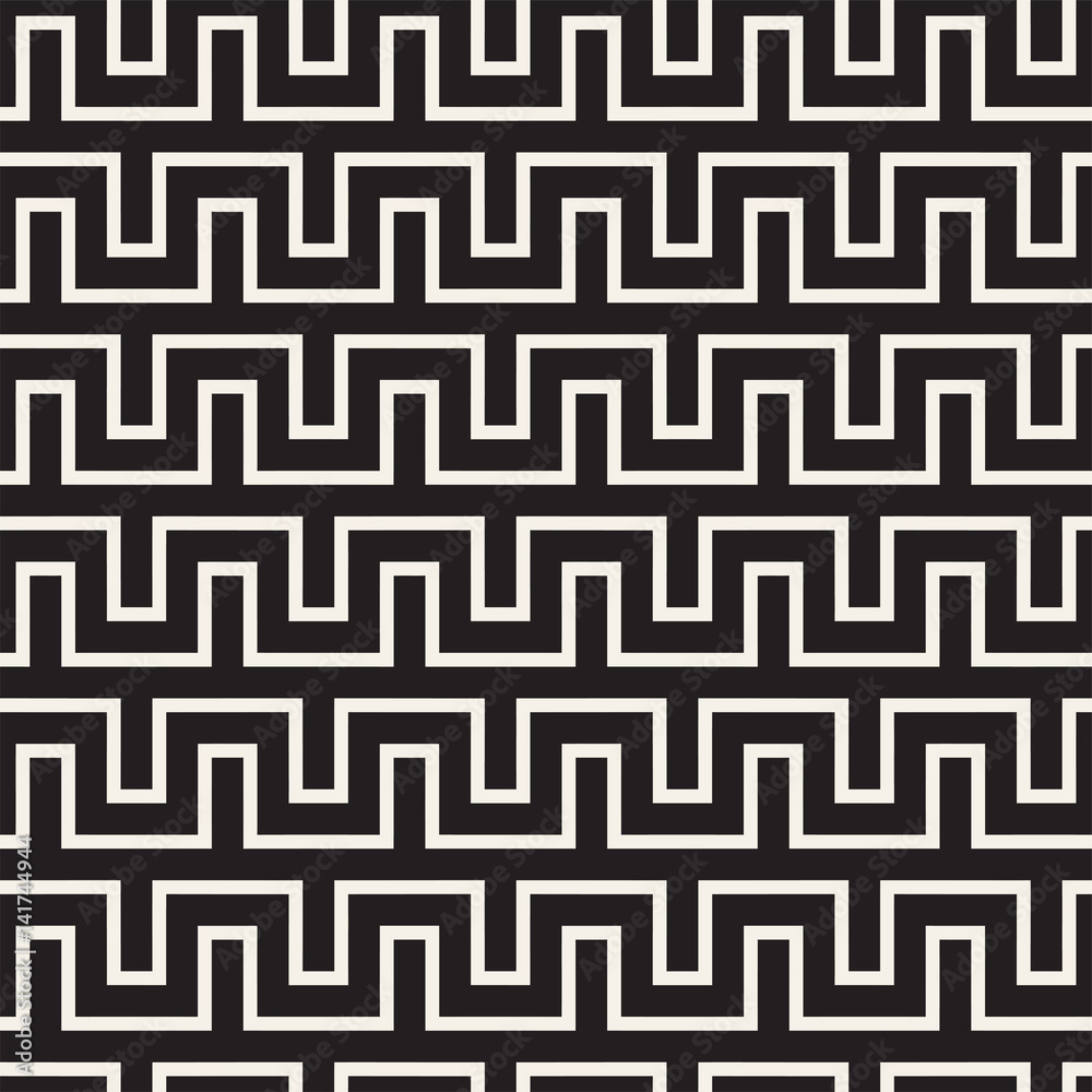 Maze Tangled Lines Contemporary Graphic. Abstract Geometric Background Design. Vector Seamless Pattern. Maze Tangled Lines Contemporary Graphic. Abstract Geometric Background Design. Vector Seamless Pattern.