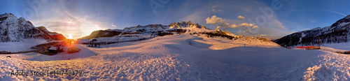 Dolomiti, passo San Pellegrino a 360° photo