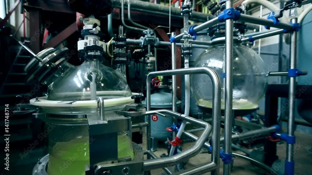 A complex machine that cooks poison A complex machine that cooks poison
