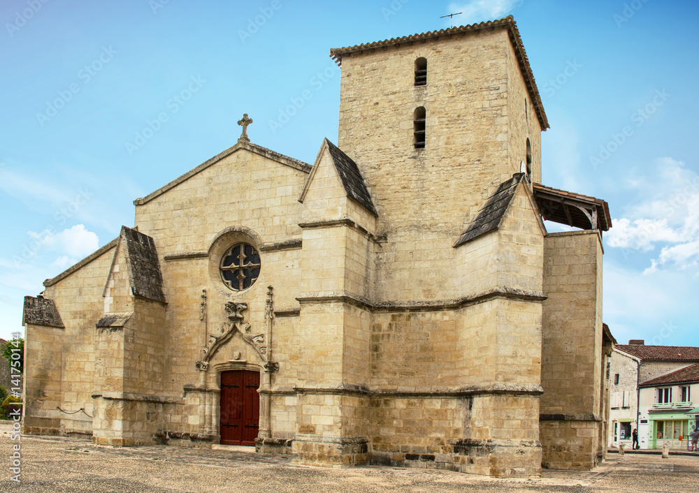 Coulon. Eglise sainte trinité. Deux Sèvres, Poitou Charentes