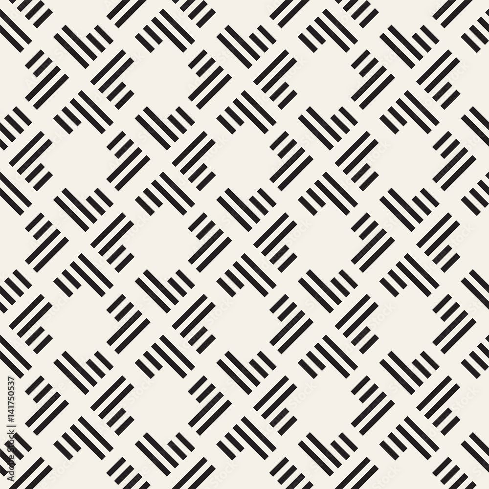 Seamless pattern with stripes. Vector abstract background. Stylish lattice structure Seamless pattern with stripes. Vector abstract background. Stylish lattice structure