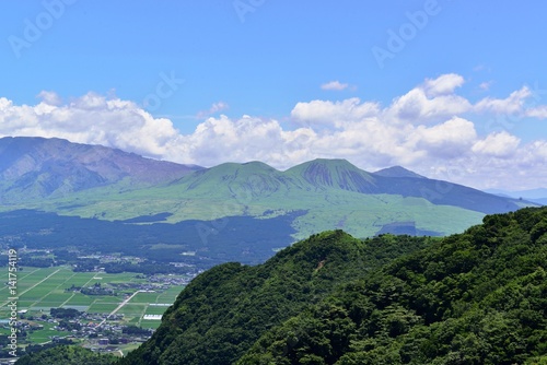 阿蘇山外輪山をドライブ