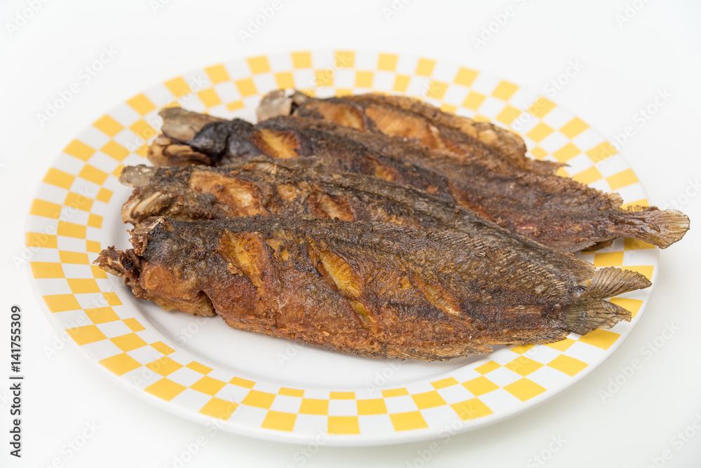Deep fried catfish.