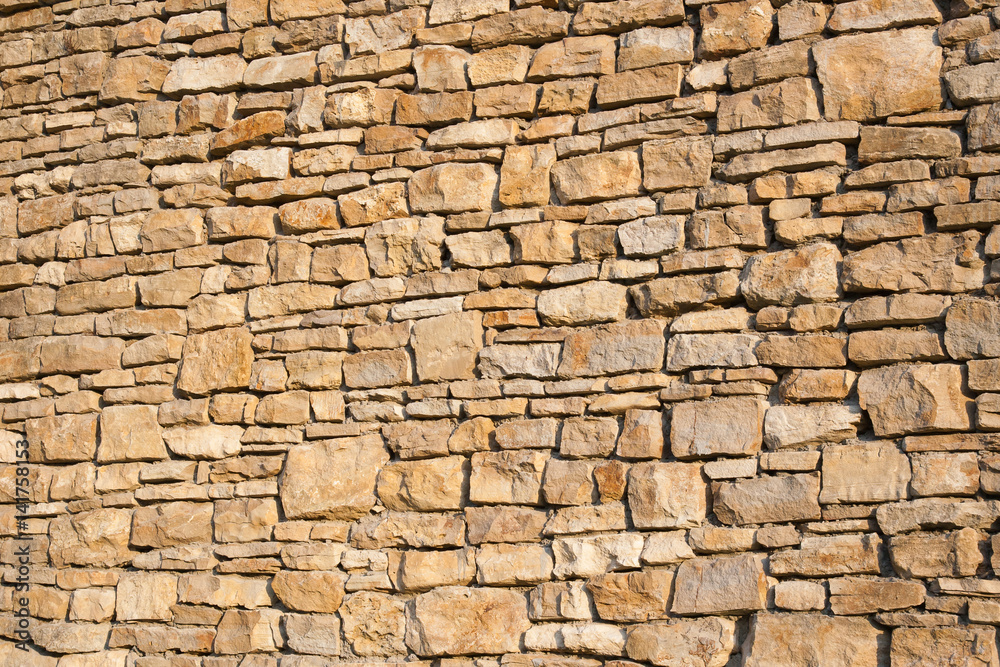 Wall of stones Wall of stones