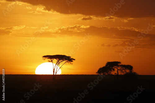 Tramonto africano