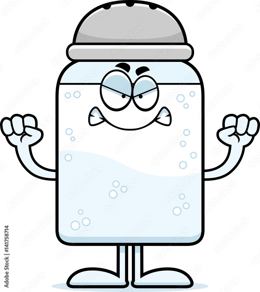 Angry Cartoon Salt Angry Cartoon Salt