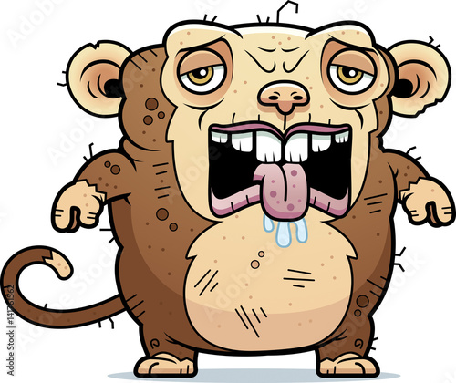 Tired Ugly Monkey