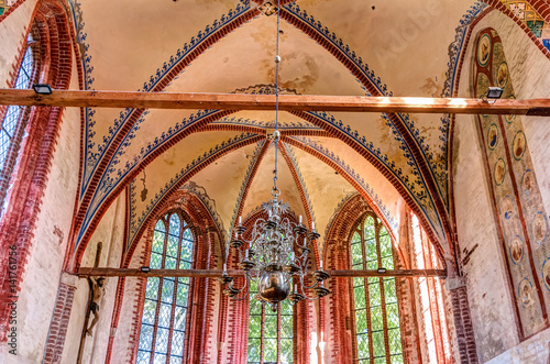 Historical church in Kirchdorf on Poel island, Germany