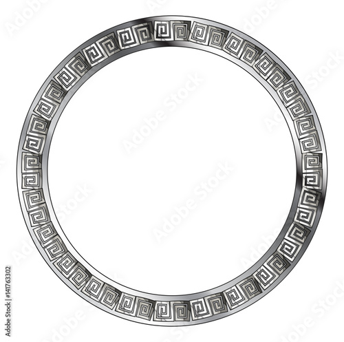 Silver Circular Celt Pattern