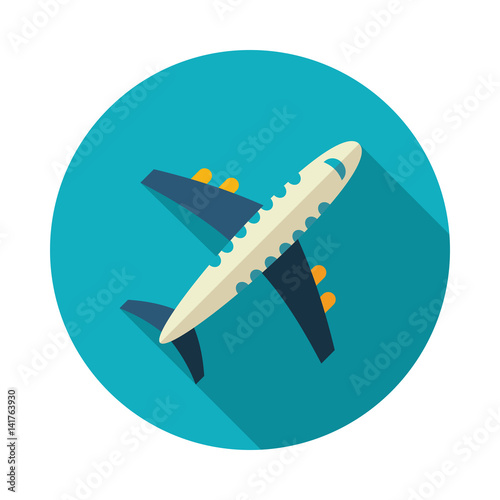 Aircraft icon. Travel. Summer. Vacation