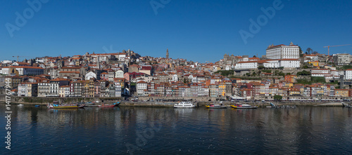 View to Porto from Vila Nova de Gaia, Portugal