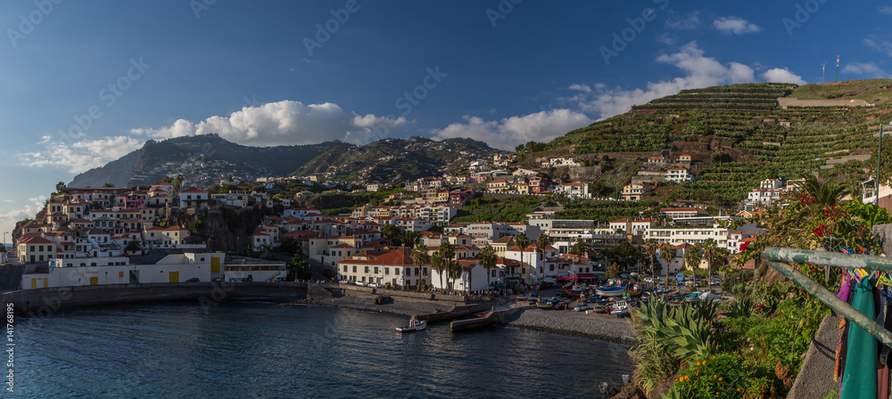 Harbor of Camara De Lobos, Madeira, Portugal