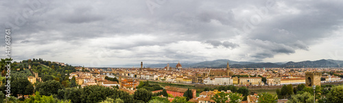 Panoramic view to Florence, Italy © Maksim
