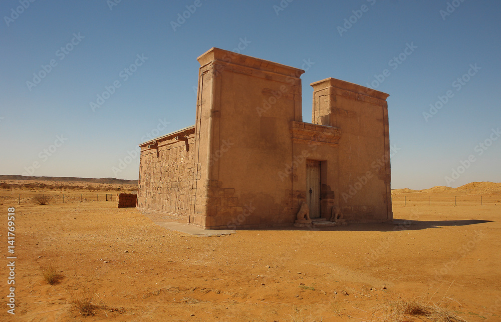 The Lion Temple (Apedemak Temple) At Musawwarat es-Sufra in Sudan
