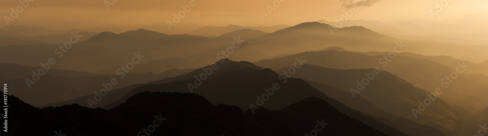 Beautiful clouds in the foothills of the Himalayas Beautiful clouds in the foothills of the Himalayas