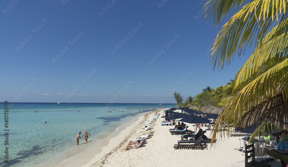 Obraz premium Strand, Sonne, Meer