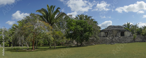 Kohunlich, Mexiko, Maya Ruinen 3