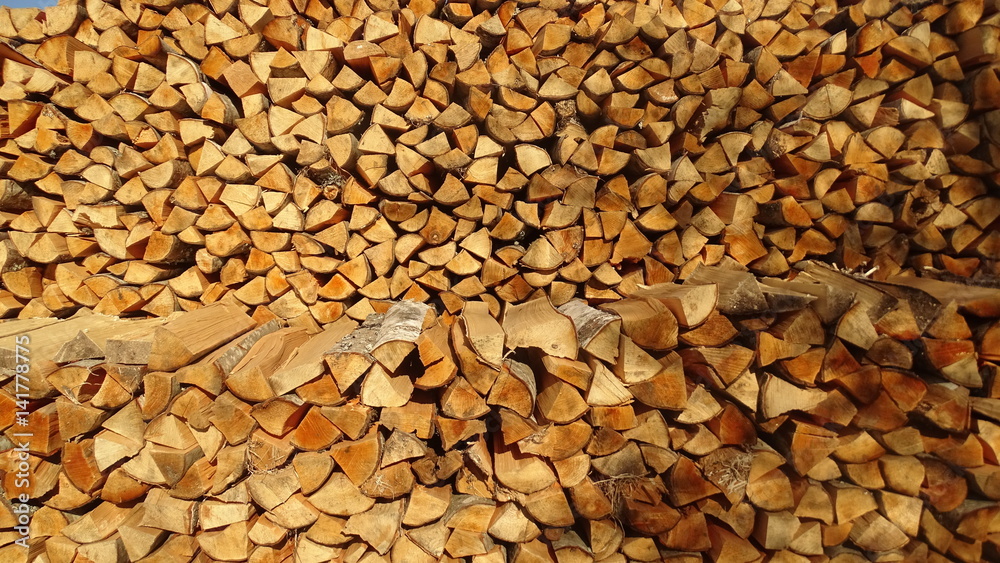 the laid firewood the laid firewood