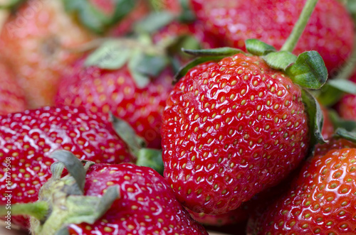 close up strawbery