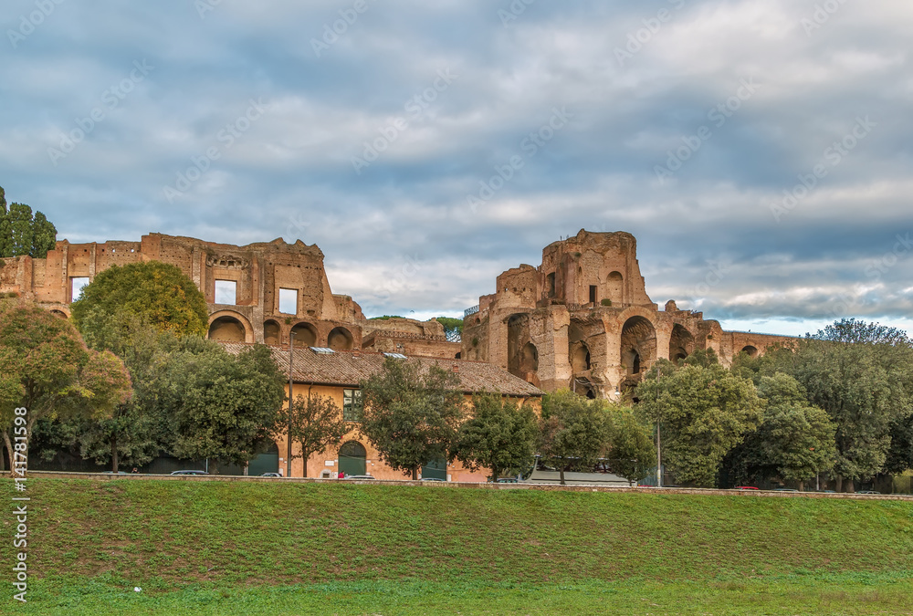Ruins of the Domus Augustana, Rome