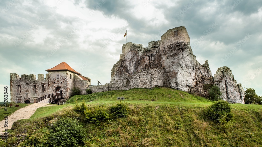 Castle in Rabsztyn, Poland