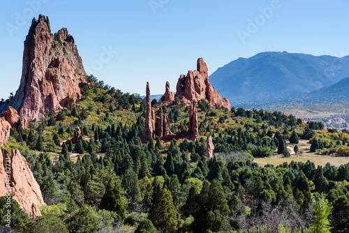 Red Rocks  in the Garden of the Gods photo