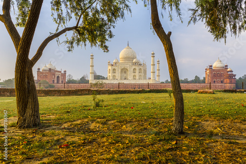 Taj Mahal, Agra, Uttar Pradesh, India, Asia.