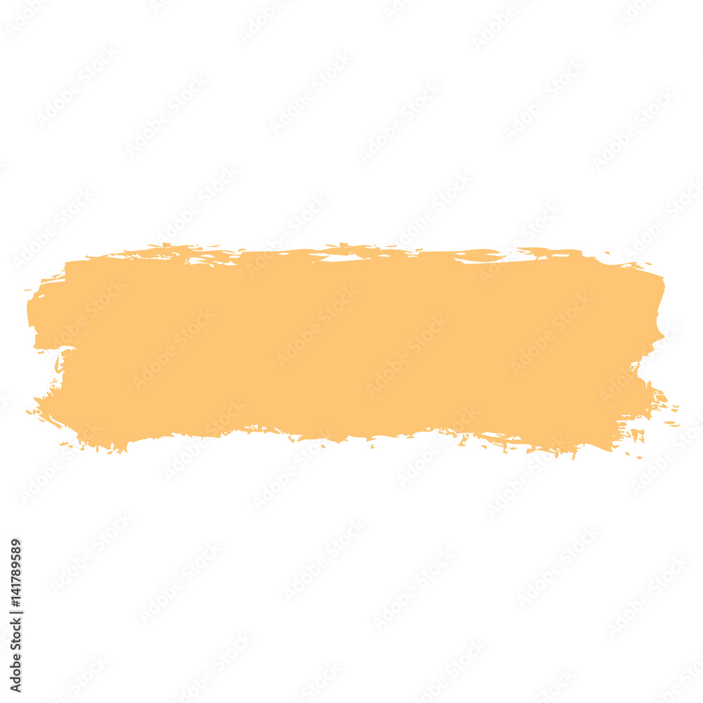 Yellow Brushstroke Paint