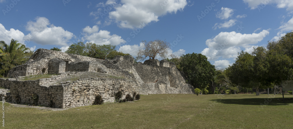 Kohunlich, Mexiko, Maya Ruinen 13