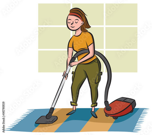 Spring Cleaning - Vaccuming