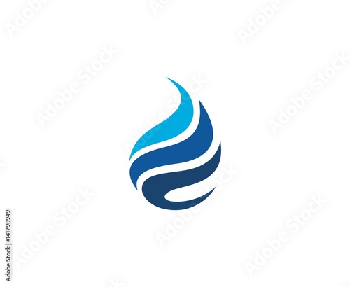 Water drop logo